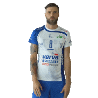 vervawarszawa volleyball match loss pallavolo Sticker