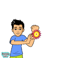 Brother Sister Sticker by Bobble