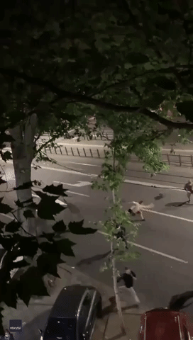 Mounted Police Chase Anti-Government Protesters in Belgrade as COVID-19 Plans Spark Unrest