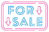 For Sale Shopping Sticker by Dame Van Company