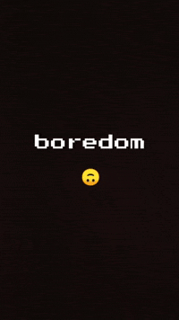 Boredom GIF