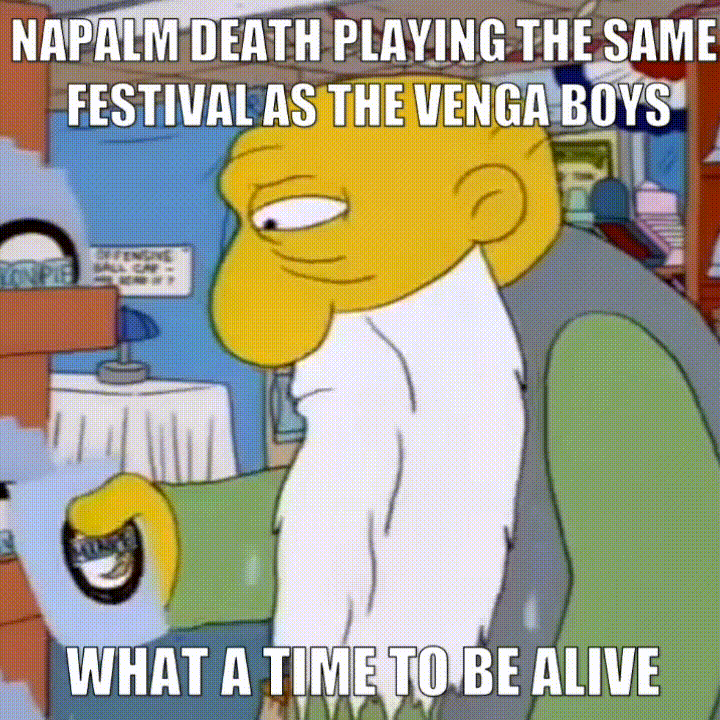 Napalm Death Jasper Meme GIF by Earache Records