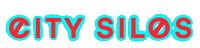 logo teal Sticker by CitySilos