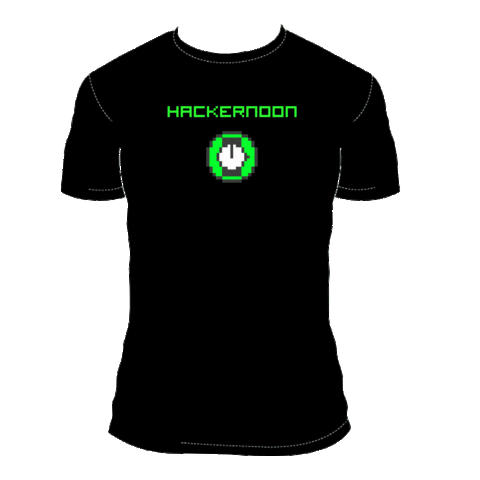 Tech Tshirt Sticker by Hacker Noon