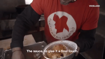 fuck that's delicious caribbean food GIF