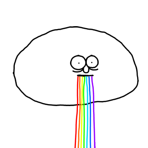 Rainbow Pride Sticker by Originals