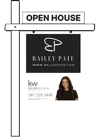 Open House Real Estate Sign Sticker by Bailey Pate