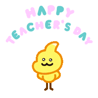 Happy Teachers Day Sticker by DINOSALLY