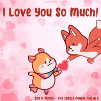 I Love You Couple GIF by SoyandMochi