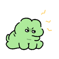 hoangageo angry kawaii mad anger Sticker