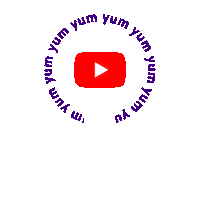 Fall Thank You Sticker by YouTube