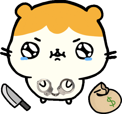 Money Rob Sticker