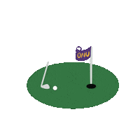 Golf Putput Sticker by Olivet Nazarene University