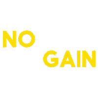 No Pain No Gain Sticker by wigglesteps
