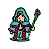Dnd Wizard Sticker
