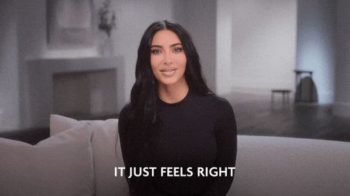 Kim Kardashian Reaction GIF by HULU