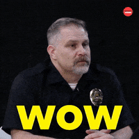 Police Wow GIF by BuzzFeed