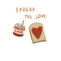 Heart Love Sticker by jayjay_illustration