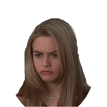 clueless STICKER by imoji