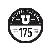 University Of Utah Uofu Sticker by UGivingDay