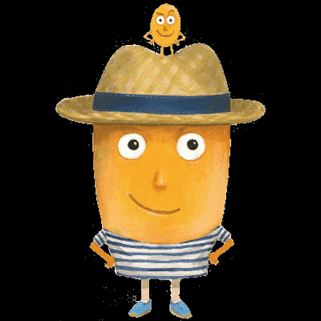 Book Character Yes GIF by Bob Popcorn