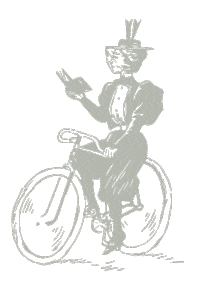 thecatherineroswell catherine woman on bike the catherine roswell apartments Sticker