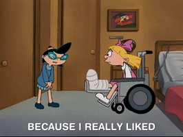 hey arnold nicksplat GIF