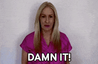 Mad Oh No GIF by Vikki Downey