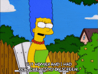 excited marge simpson GIF