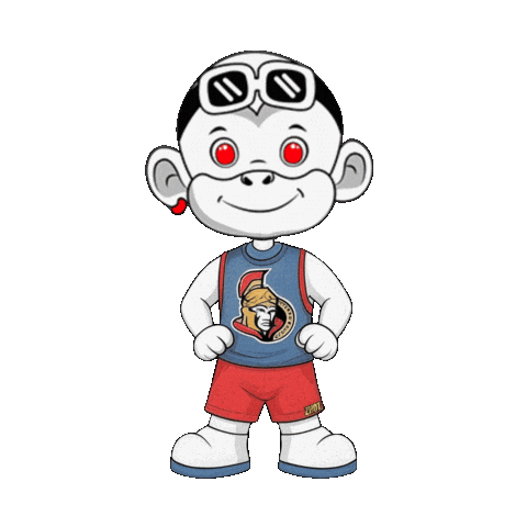 Ottawa Senators Go Sens Sticker by Zhot Shop