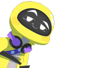Sarawrawrawr happy friends team clean Sticker