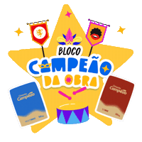 Carnaval Da Nacional Sticker by Cimento Nacional