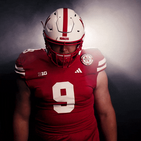 Lets Go Football GIF by Huskers