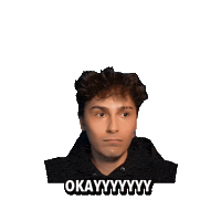 Shocked Sticker by Nick Jackson