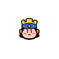 Angry Baby Sticker by Squad Busters