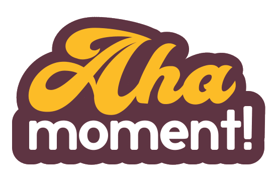 Aha Moment Sticker by Mia Astral