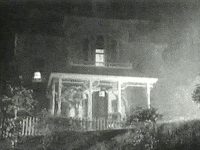 Haunted House Halloween GIF