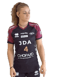 Handball Claire Sticker by JDA Dijon Basket