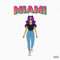 Palm Trees Wow GIF by World Of Women