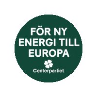 Cbryssel Sticker by Centerpartiet