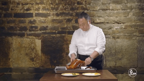 peking duck kao ya GIF