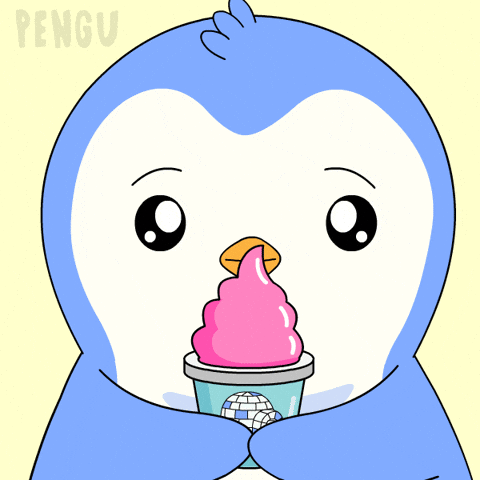 Ice Cream Summer GIF by Pudgy Penguins