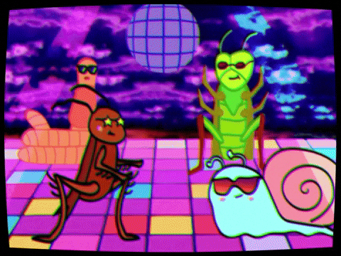 Dance Party Dancing GIF by d00dbuffet