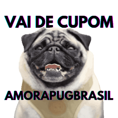 Zeedog Sticker by Amora Pug Brasil