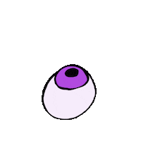 Eye Bounce Sticker by Pingolito