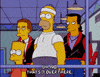 Season 9 Team GIF by The Simpsons
