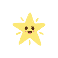 galuhpasha star sparkle shine blinking Sticker