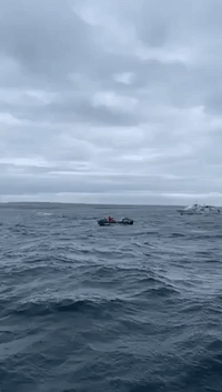 Irishman Completes Historic 112-Day Journey at Sea, Rowing From New York to Galway