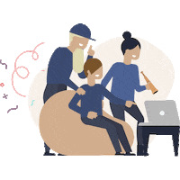 klantinzicht team marketing brand agency Sticker