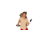 Calisthenics Leotard Sticker by Liza Anne